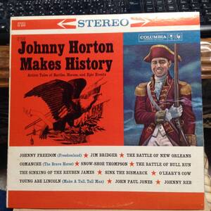 Johnny Horton Makes History／ジョニー・ホートン　(LPレコード) Johnny Horton