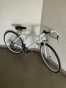 [Отход от Китами] 21technology Road Bike TK-1008 27-дюймовый 12-старый шестерен белый [без отгрузки]