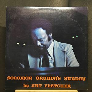 LP★US盤　Art Fletcher/Solomon Grundy's Sunday JMK 116 ピアノジャズ