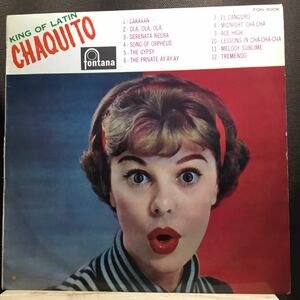 ペラジャケLP★CHAQUITO/ENCORE OF CHAQUITO チャキート　ラテン　FON5009