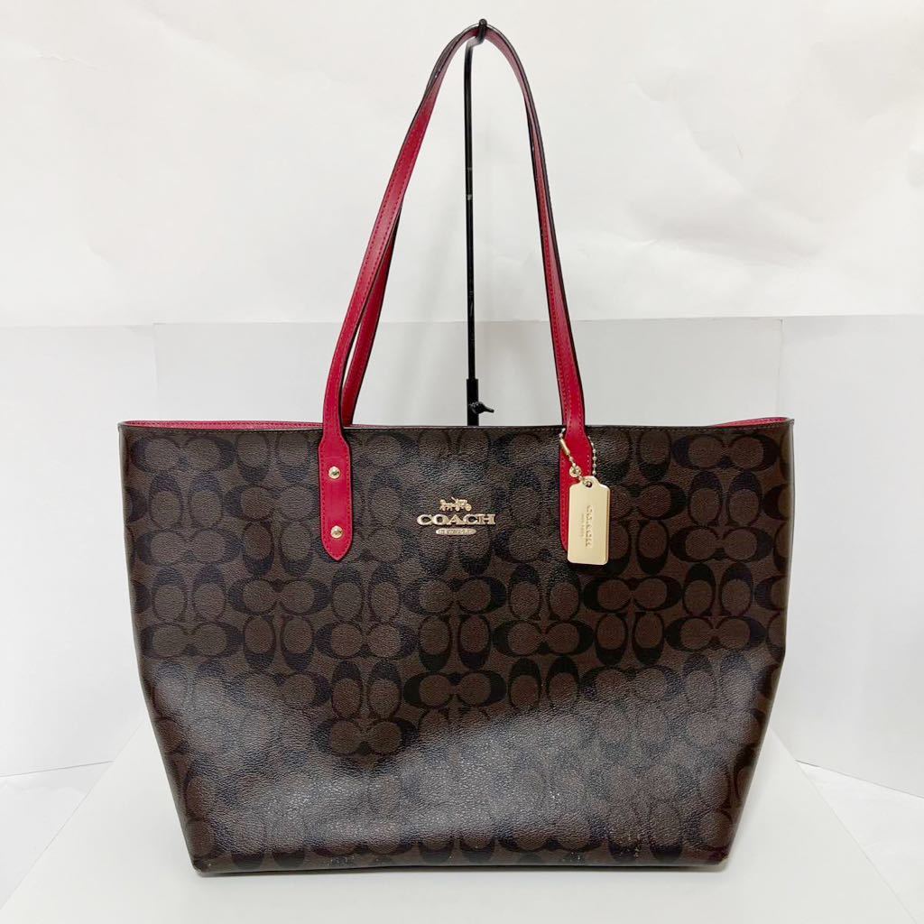 中古】 新品、タグ付き!半額以下!COACHのトートバック♡ トート