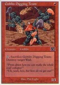 028294-002 6E/6ED ゴブリン穴掘り部隊/Goblin Digging Team 英1枚
