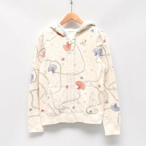 TSUMORI CHISATO ツモリチサト 綿100% コットン ジップ パーカー SIZE:2(M) [S106373]