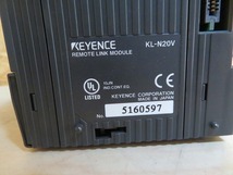 KEYENCE　キーエンス KV-L20　KL-N20V　プログラマブル　コントローラー ◎動作外し_画像5