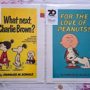 スヌーピー　西宮阪急　Peanuts LIFE&TIMES　クリアファイル