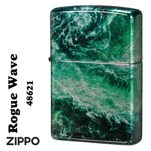 zippo(ジッポーライター)Rogue Wave Design　ローグ ウェーブ　巨大波デザイン　2023モデル #48621 【ネコポス可】