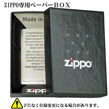 ZIPPO/バタフライデザイン 黒ニッケル　エ