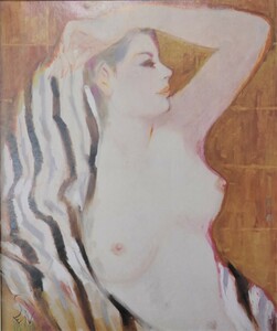 掘り出しおすすめ作品! 　　　岩田専太郎　　　　ポスター“三百年の女”　　　「裸婦（現代）」　　　　　正光画廊　　　