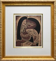 掘り出しオススメ作品! 　　　ピカソ　　版画　　　　　「NO25」　　　　　　　　　正光画廊_画像1