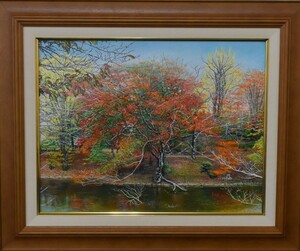 Art hand Auction ¡Nueva pintura al óleo de un artista popular! Suzuki Shoichi, No 6, Danza en la Galería Masamitsu, Cuadro, Pintura al óleo, Naturaleza, Pintura de paisaje
