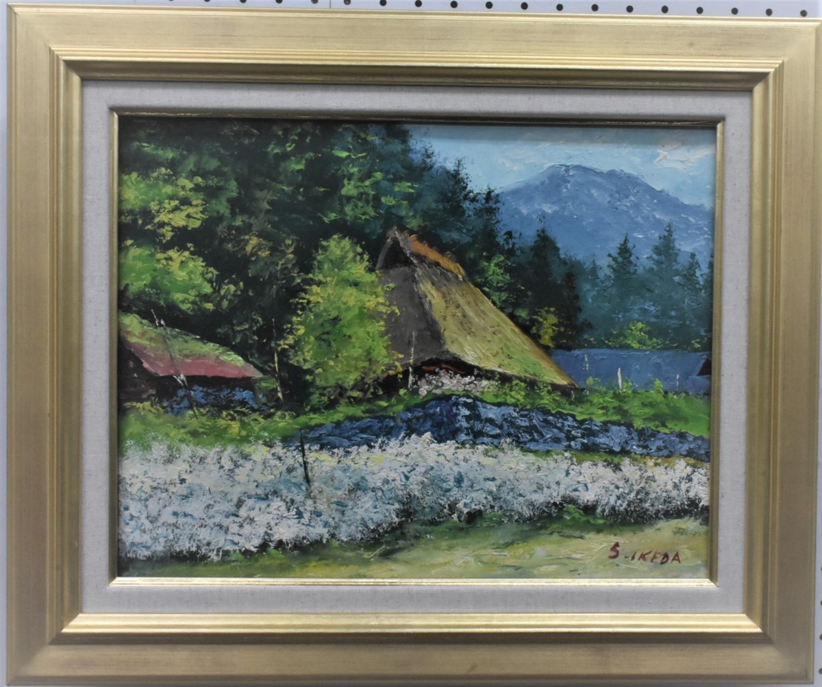 2023年最新】Yahoo!オークション -絵画 茅葺き(ホビー、カルチャー)の