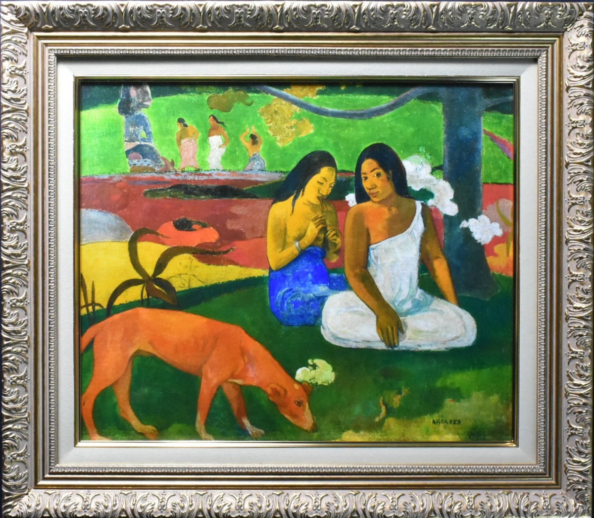 استنساخ الرسام الفرنسي ما بعد الانطباعي Gauguin Arearea 8F 1/100 Seiko Gallery, عمل فني, مطبوعات, آحرون