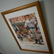 掘り出しオススメ作品！　　　　ノーマン・ロックウェル　　ポスター　「THE DUGOUT」　　　　　　【正光画廊】_画像3