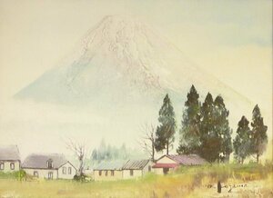 Art hand Auction 【真迹】小山修富士油画No.4【正光画廊】, 绘画, 油画, 自然, 山水画