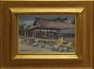 Art hand Auction Obras populares recomendadas! Pintura al óleo/escritura a mano* Granjero de Hisaji Horie 3F, cuadro, pintura al óleo, pintura abstracta