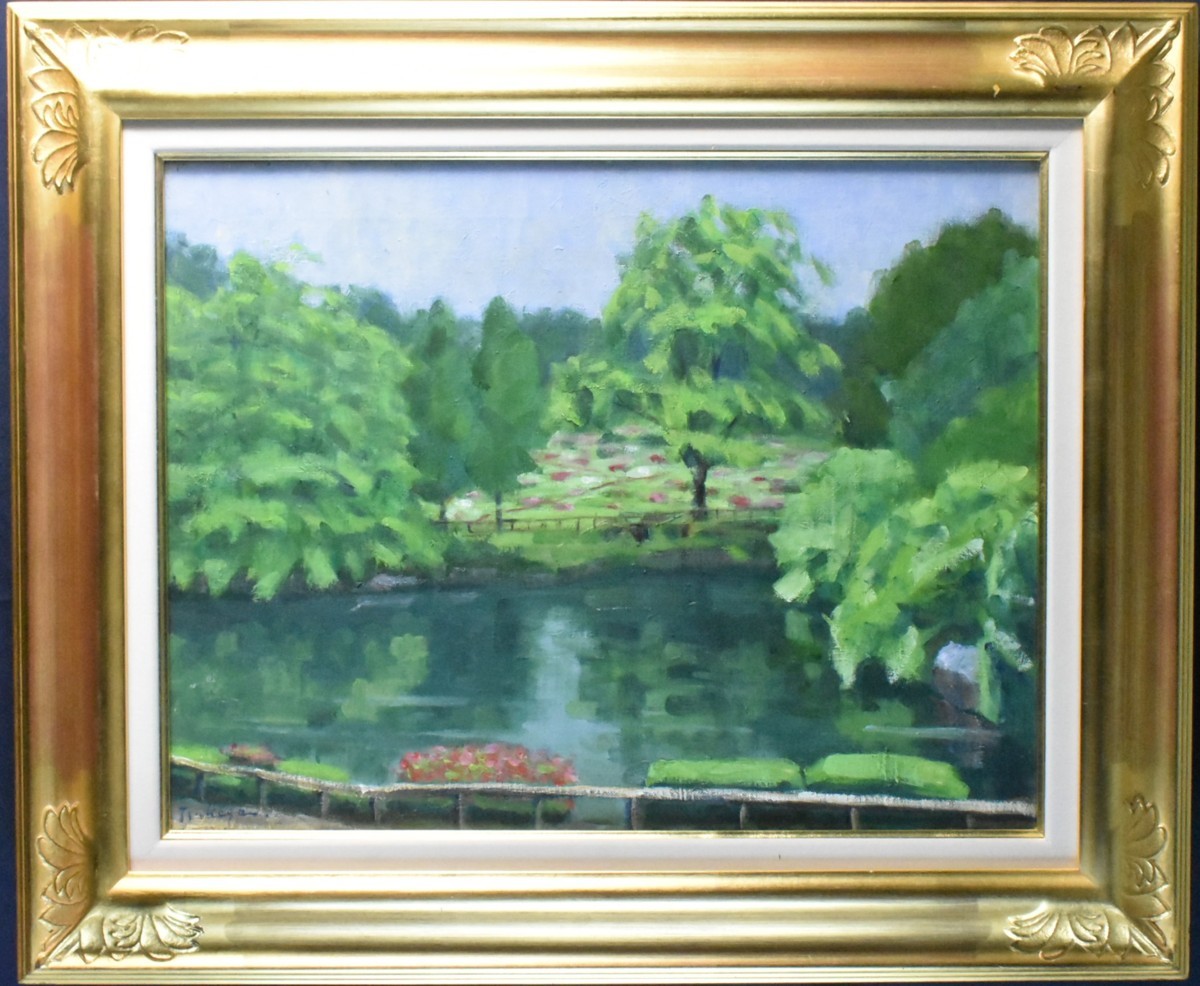 Ouvrage recommandé à trouver ! Tsukasa Narisawa 10F Paysage ② Peinture occidentale [Galerie Masamitsu], peinture, peinture à l'huile, Nature, Peinture de paysage