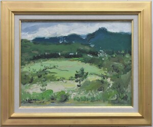 Art hand Auction 掘り出しオススメ作品! 小池清文 6F ｢秋の仙石原(箱根)｣ 油彩画 正光画廊, 絵画, 油彩, 自然, 風景画