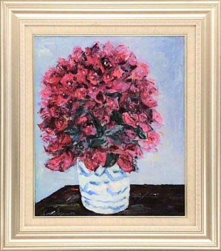 Artiste inconnu, taille 8 Fleurs [Galerie Masami, 5, 500 pièces exposées, tu es sûr d'en trouver un qui te plaira], Peinture, Peinture à l'huile, Nature morte