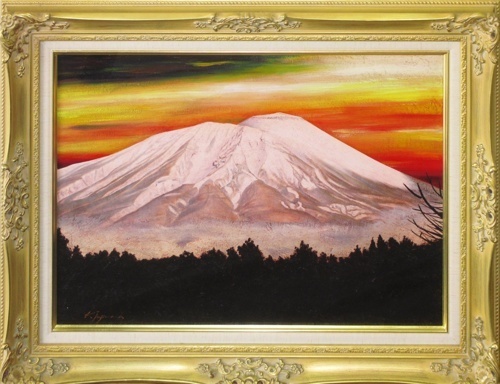 Keijiro Fujiwara Mont Iwate 15m Huile sur toile [Galerie Masami] 5000 œuvres exposées, Peinture, Peinture à l'huile, Nature, Peinture de paysage