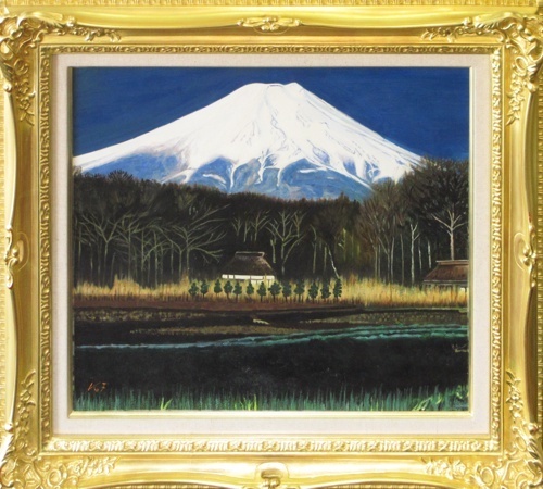 藤原敬次郎 ｢富士山｣ 10F キャンバスに油彩 2011年製作 【正光画廊】出品作品5000点, 絵画, 油彩, 自然, 風景画