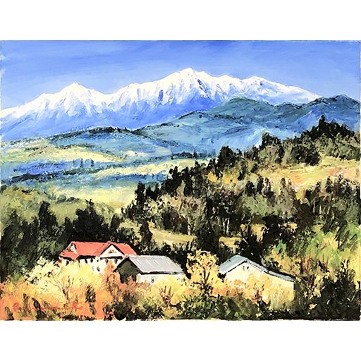 2023年最新】ヤフオク! -油絵 民家の中古品・新品・未使用品一覧