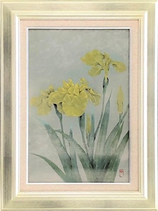 Art hand Auction 人気日本画家作品! 岡原大華 6P ｢夏の朝｣ 正光画廊, 絵画, 日本画, 花鳥, 鳥獣