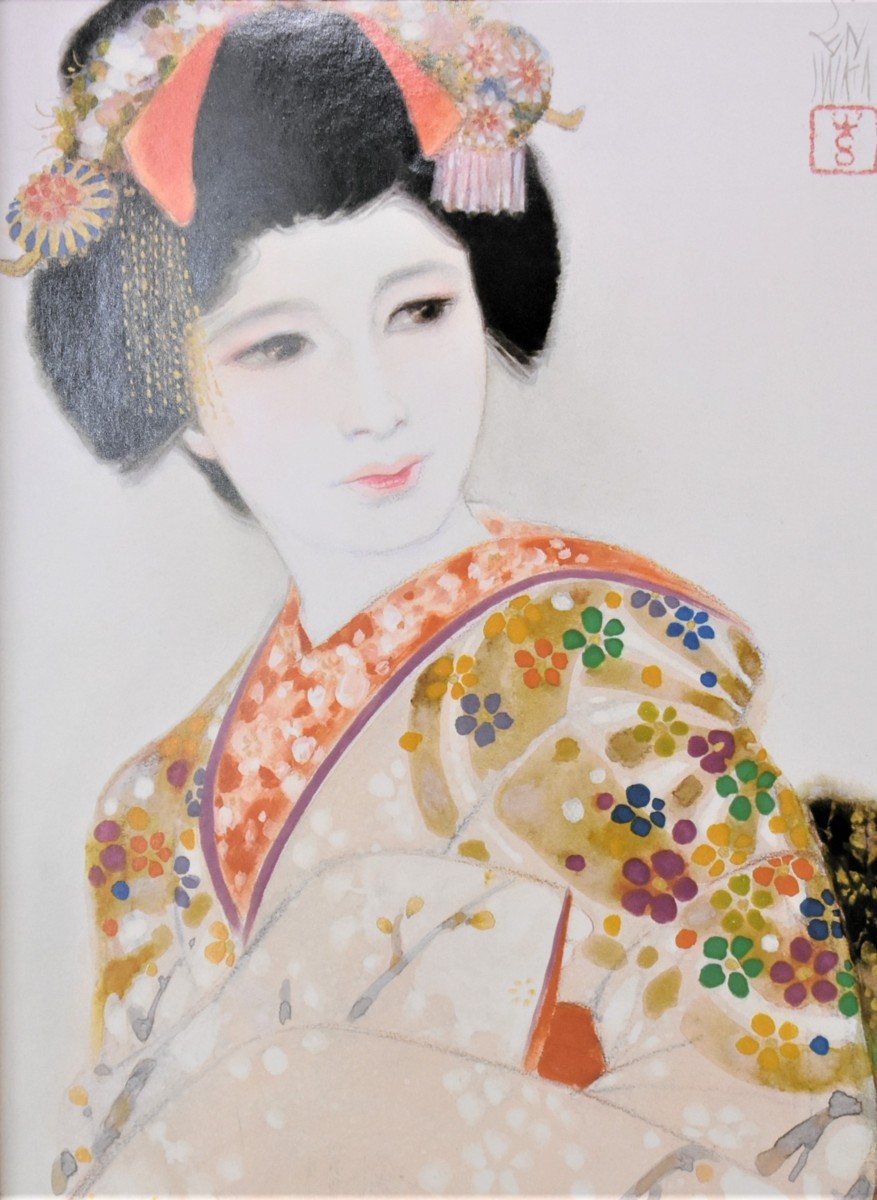 Trabajo recomendado para encontrar! Póster de Sentaro Iwata 300 años de mujer Lantern (Taisho) Galería Masamitsu, obra de arte, cuadro, otros