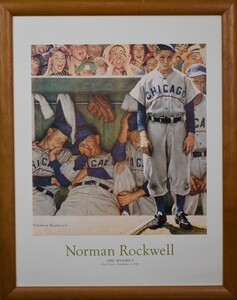 Art hand Auction Super trouvaille ! Affiche de Norman Rockwell LA PISCINE [Galerie Masami], Ouvrages d'art, Peinture, autres