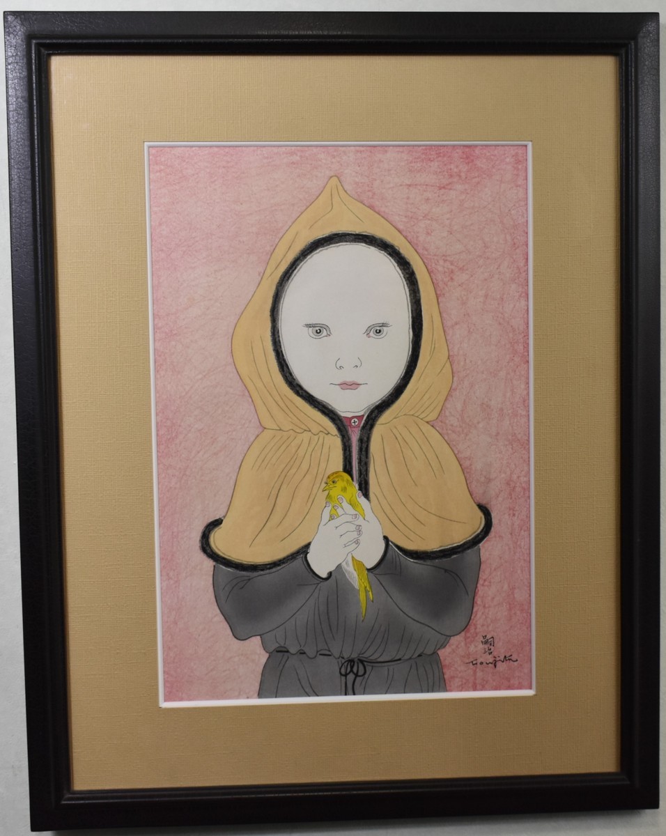2023年最新】Yahoo!オークション -藤田嗣治 作品(美術品)の中古品