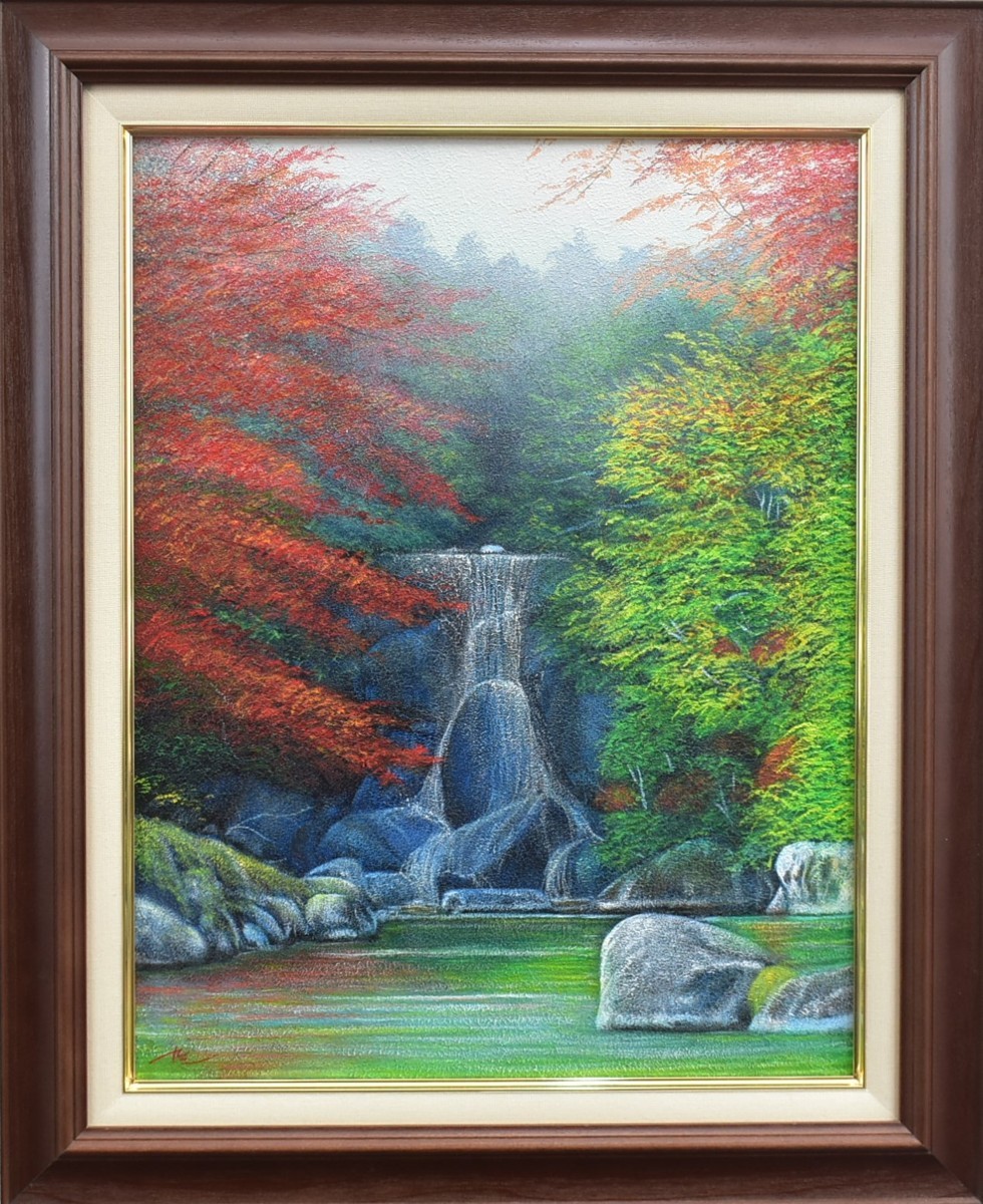 Authentic work by popular Western painter Shoichi Suzuki, 10 pages, Co-starring [Masami Gallery] Established 53 years ago, It is one of the largest art galleries in Tokyo., Painting, Oil painting, Nature, Landscape painting