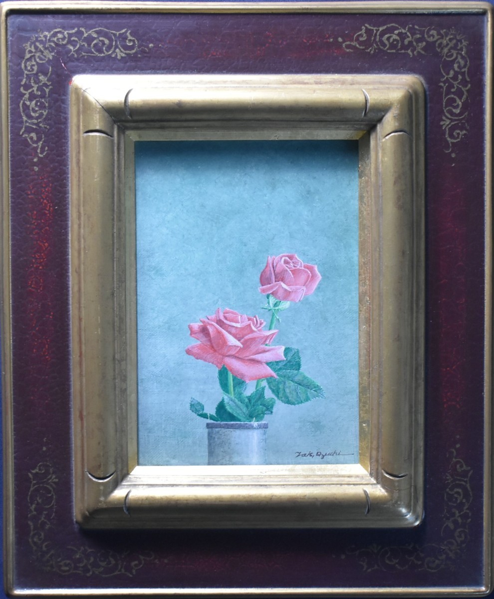 ¡Gran hallazgo! Takashi Ootsuchi SM Rose (9548) Pintura al óleo [Galería Masami], Cuadro, Pintura al óleo, Naturaleza muerta