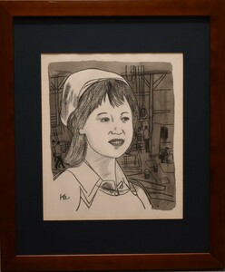 Art hand Auction 推荐作品找！ Kan Kazama 插图 女孩 Masamitsu Gallery, 艺术品, 绘画, 粉彩画, 蜡笔画