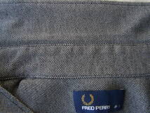 FRED PERRY フレッドペリー　鹿の子素材　プルオーバー　ボタンダウンシャツ　サイズ S 日本製_画像7