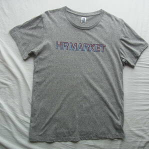 HOLLYWOOD RANCH MARKET   ハリウッドランチマーケット  プリントTシャツ  サイズ 3/L 日本製 杢グレーの画像1