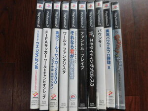 【中古】PS2 プレイステーション2　ソフト/ファントムブレイブ　ラチェット＆クランク　野球　サッカー　プロレス10本セット