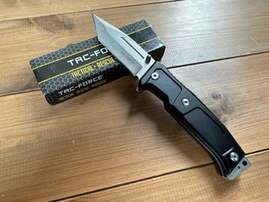 TAC-FORCE TF-969BK SPRING ASSISTED KNIFE WITH 3.6" BLADE