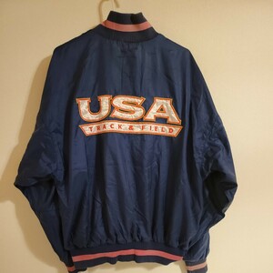 NIKE USA TRACK & FIELD ９０s　ナイロンジャケット　ナイキ　トラックジャケット