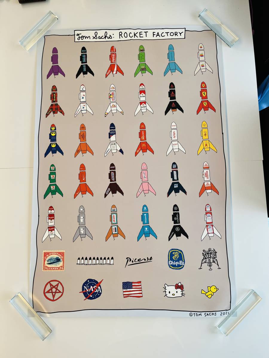 確実正規品・真作】証明書付き Tom Sachs NASA Chair トムサックス
