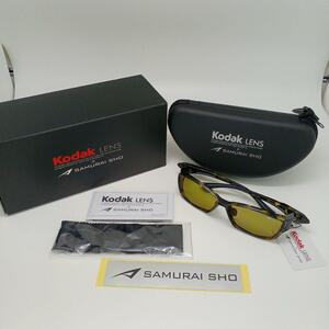 激安　新品タグ付き　日本製　サムライ翔　グリーンデミ　サングラス　SAMURAI SHO　哀川翔　kodakレンズ使用 スポーツ アウトドア