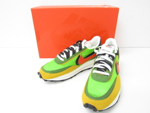 Sacai × NIKE LDV WAFFLE GREEN /BV0073-300 SIZE:28.5cm ナイキ スニーカー 靴 ≡SH6494