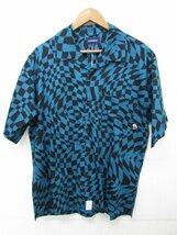 DESCENDANT ディセンダント T&C TEXTILE SS SHIRT オープンカラーシャツ 半袖 SIZE:L ∥FG6412_画像2