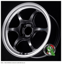 新品 ADVAN Racing アドバンレーシング RG-D2 18X10.5J 5/114.3 +15 +24 MBG ガンメタリック チューナー 等_画像3