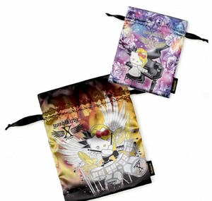 Sanrio Yoshikitty ShilString Set Rose &amp; Flame X Япония Йошики x Япония Piano Drum Hello Kitty