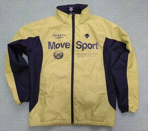 ☆中古☆DESCENTE デサント MOVE SPORT コズミックサーモ ウィンドブレーカー ジャケット JR ジュニア 150サイズ/AT-3753J