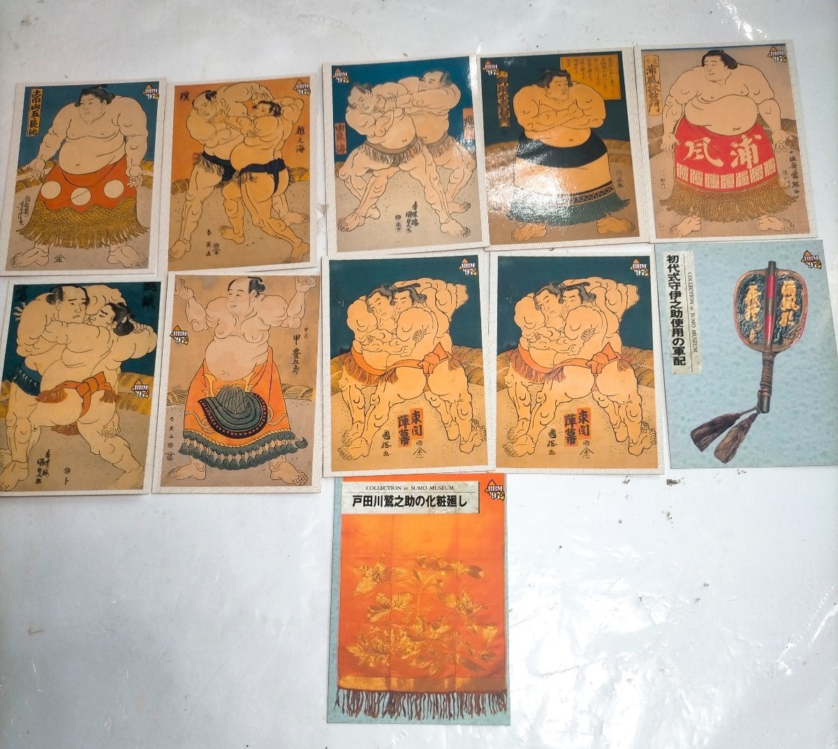相撲錦絵カード セット売り |