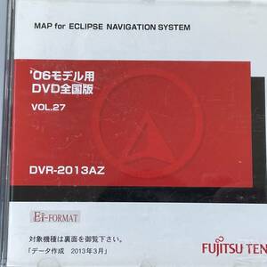 DVR-2013AZ ‘06モデル用　DVD全国版　VOL.27 ECLIPSE イクリプス