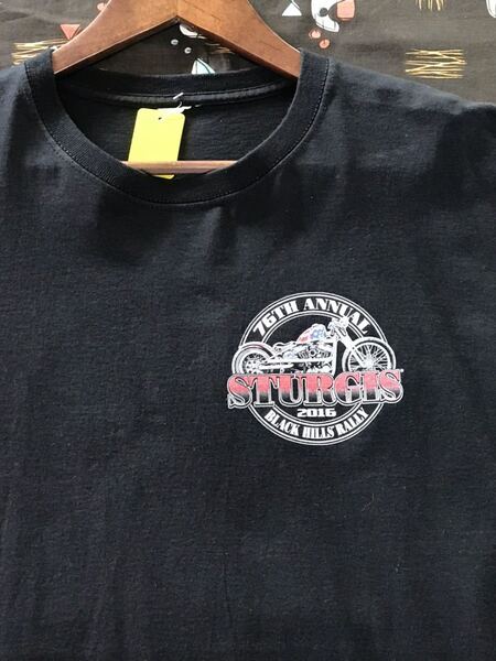 Sturgis 2016 Tシャツ スタージス バイクラリー バイクウィーク サウスダコタ州 アメリカ ビンテージ 古着 アメカジ