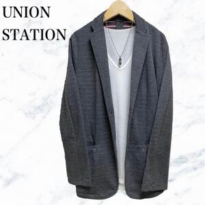 UNION STATION テーラードジャケット グレー　羽織りもの