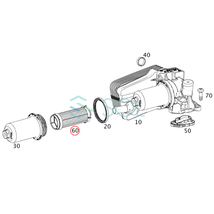 ベンツ W176 W177 W246 W247 ATオイルフィルター A180 A200d A250 A35 A45 B180 B200d B250 2463772300 2463770495 出荷締切18時_画像2
