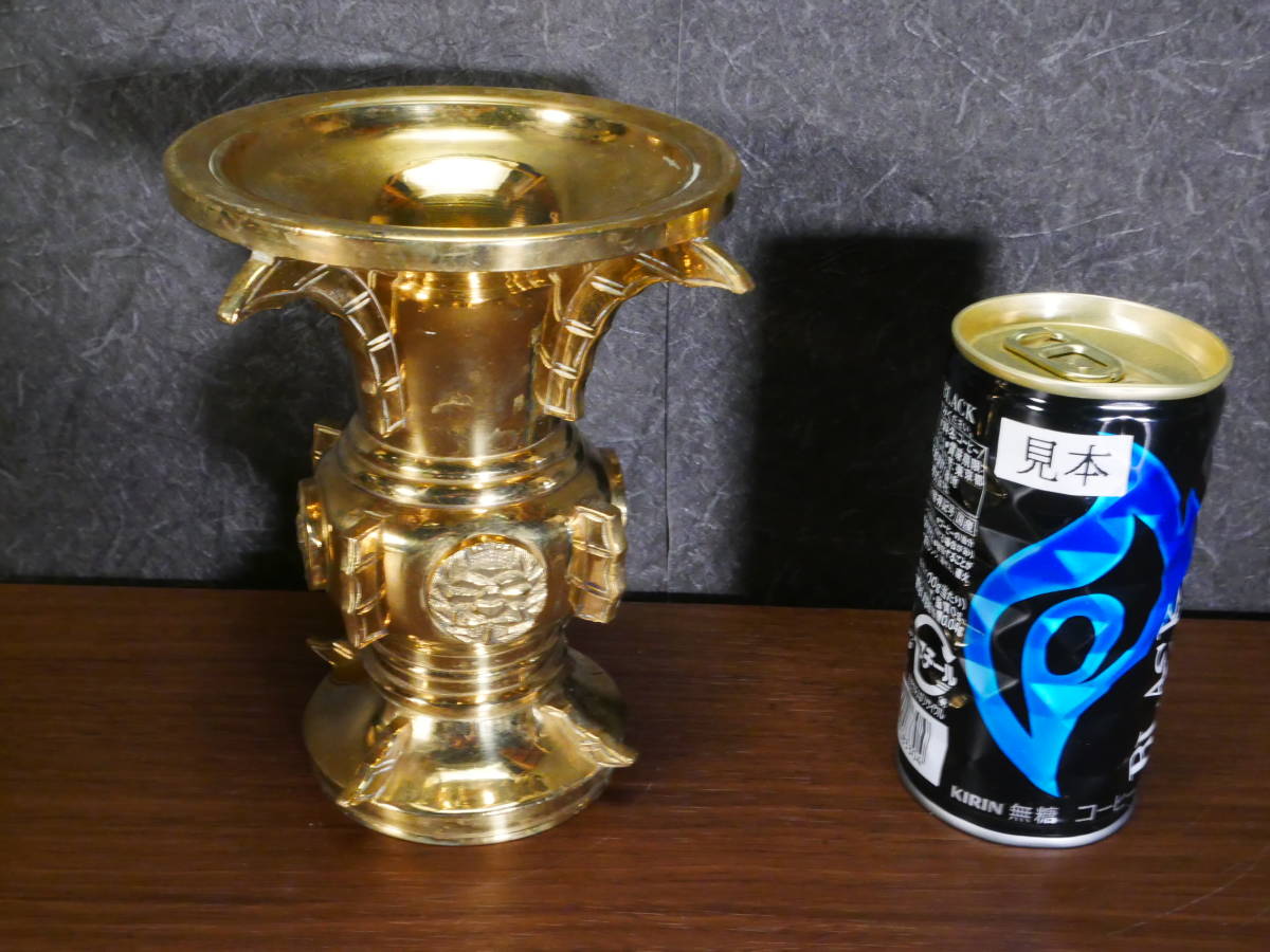 2023年最新】ヤフオク! -仏具 花瓶 真鍮の中古品・新品・未使用品一覧